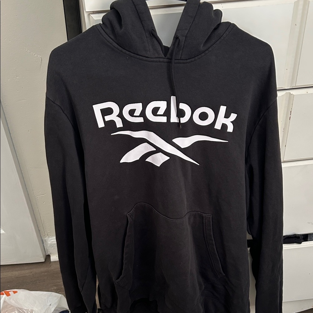 Reebok Men's Black Hoodie
